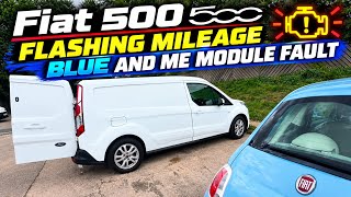 Fiat 500 Flashing mileage blue and me module faulty  Fiat 500 Obd2 Can Message Breakdown List