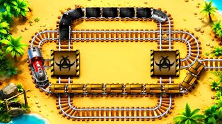 Rail Track Maze - Train Puzzle Maze Game - Android Gameplay (1) screenshot 4