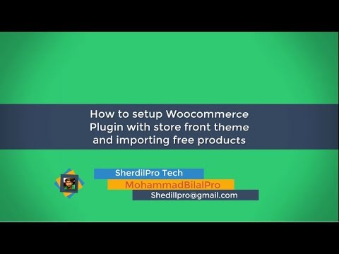 Woocommerce plugin setup and storefront default theme and products installation step by step