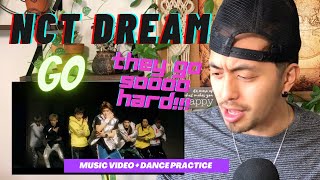 NCT DREAM 엔시티 드림 'GO' MV + Dance Practice || Professional Dancer Reacts