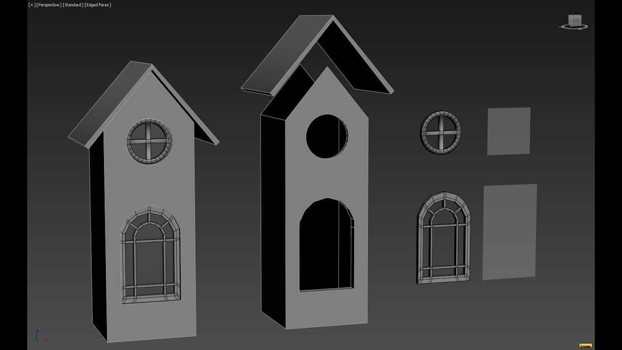 Building Apse: ProBoolean Compound Object - YouTube
