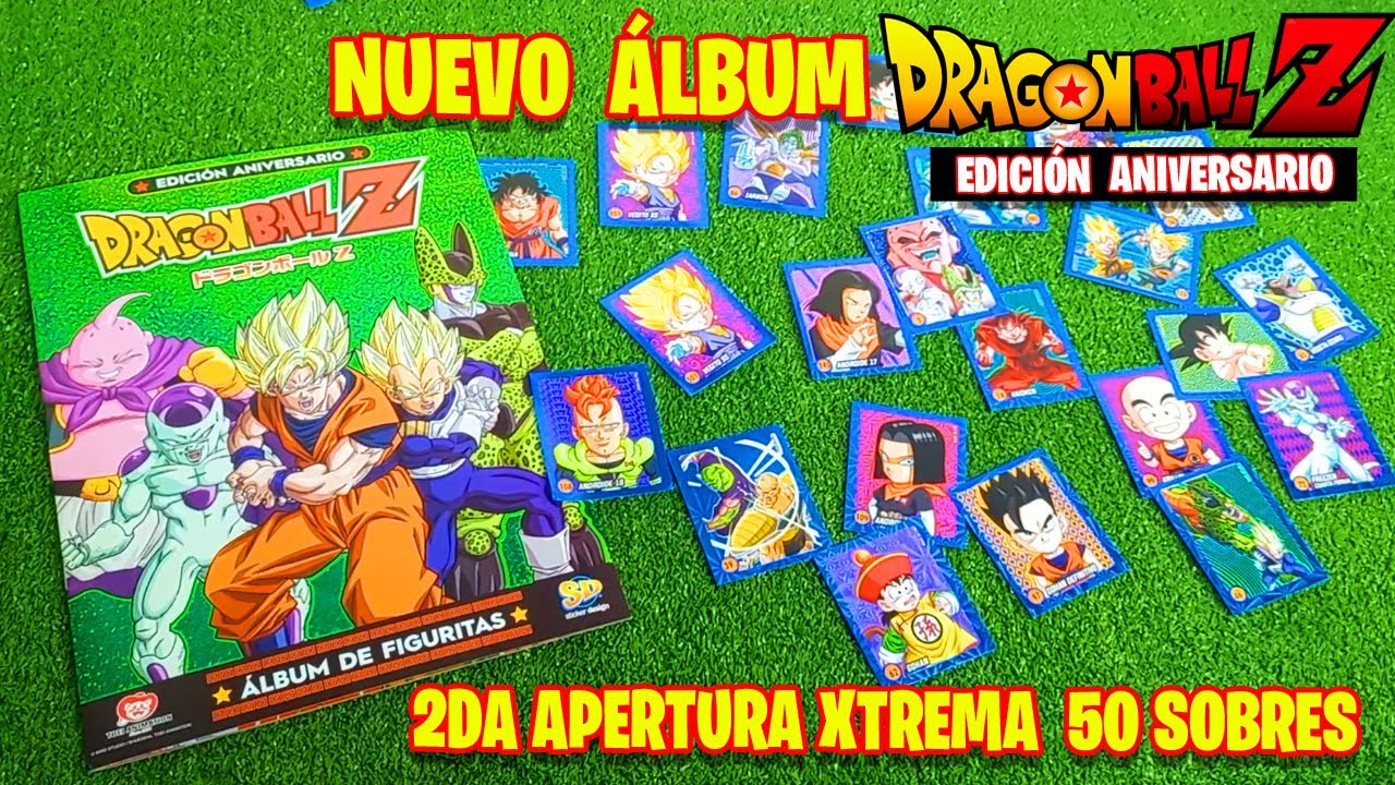 ALBUM DRAGON BALL Z EDICION ANIVERSARIO + SET COMPLETO