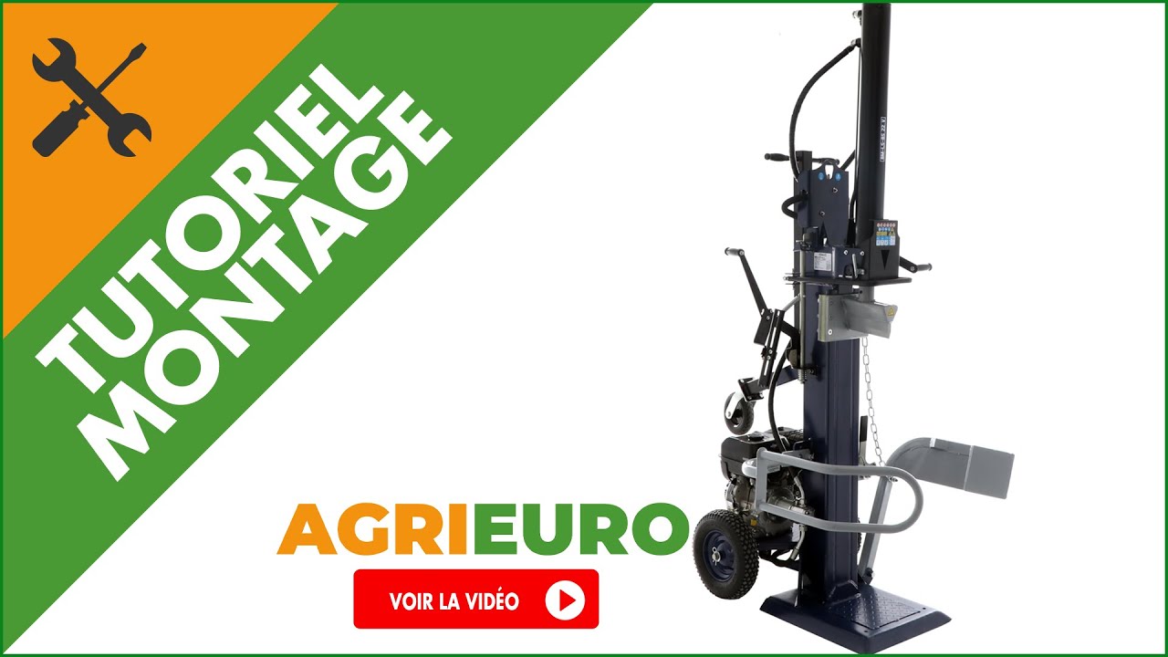 Montage de la Fendeuse à bois thermique BullMach BM-LS-BS 22 V - Moteur