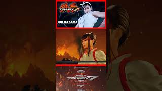 Mod Showcase Short: Tekken 7 ~ Jun Kazama Character Mod, Voice Mod, Moveset Mod - Asuka Kazama