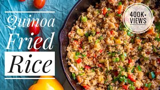 Quinoa Fried Rice | Healthy Fried Rice | Protein rich Fried Rice
