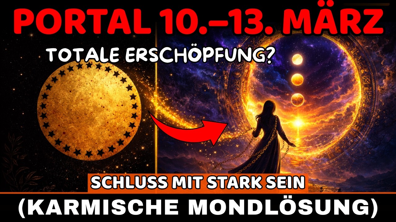 12.-13. MÄRZ: Am 12. bringt der Himmel FRIEDEN & BELOHNUNG - bereit dafür?