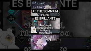 Ai: The Somnium Files es BRILLANTE#aithesomniumfiles#visualnovel#nintendoswitch#ps4#ps5#steam#gaming