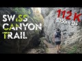 Swiss canyon ultra trail 111k 2023  au bord de labandon 