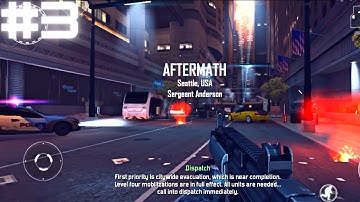 MODERN COMBAT 4: ZERO HOUR Android iOS Walkthrough - Gameplay #3 Mission::3:: AFTERMATH ( #gamplay )