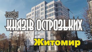 Житомир  Улица Князей Острожских  Первое впечатление