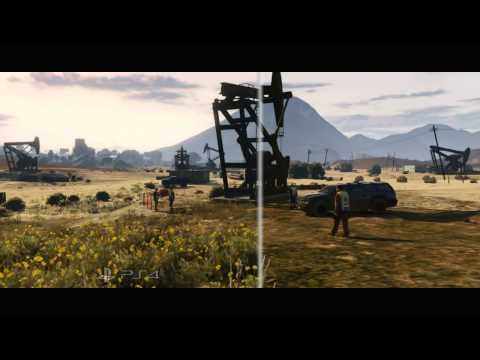 GTA5-PS3 PS4 그래픽 비교 동영상