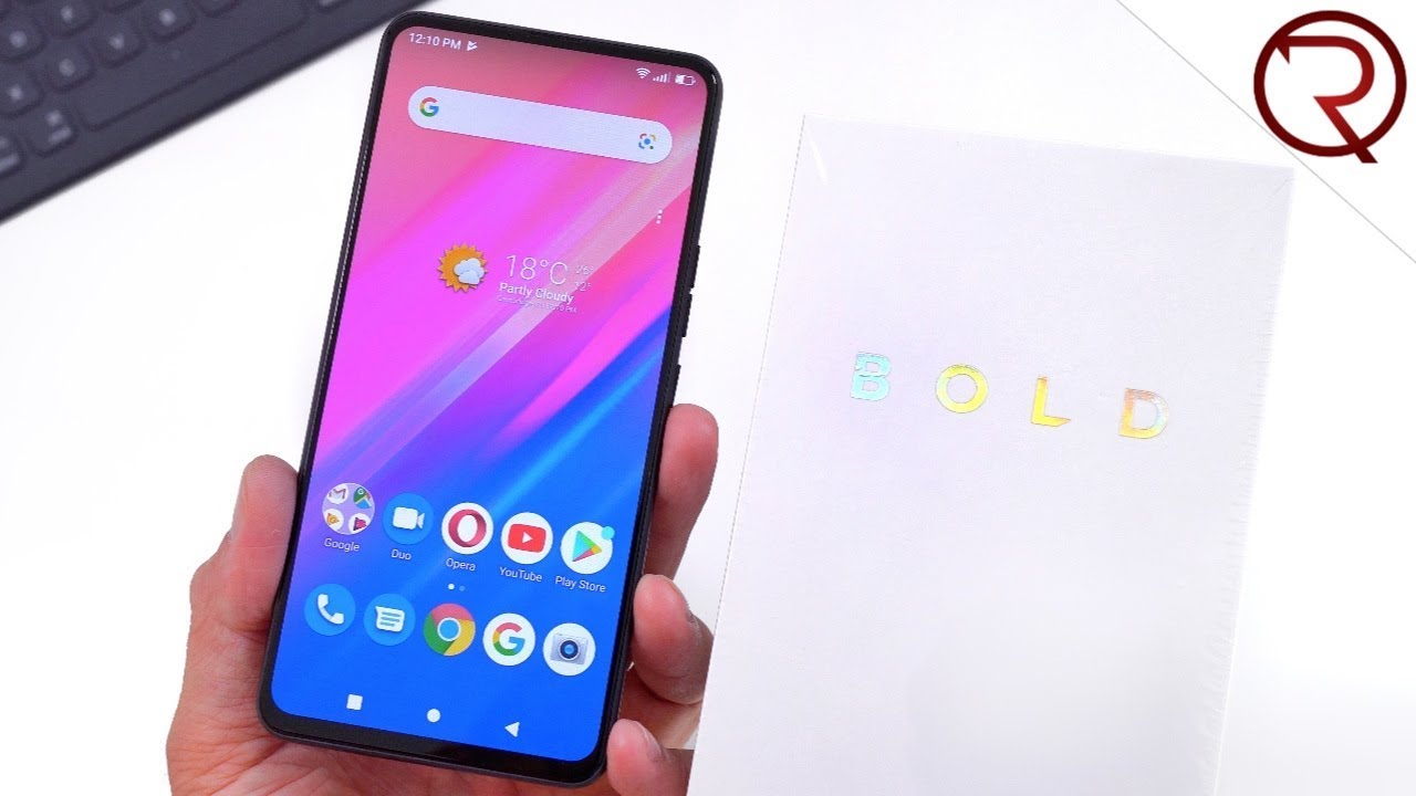 BOLD N1 Smartphone - In-Screen Fingerprint, Pop-up Selfie Camera, AMOLED