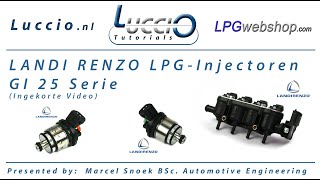 Landi Renzo LPG-injectoren type GI 25 (Kortere Video). (Renault, Opel, Fiat en vele andere)