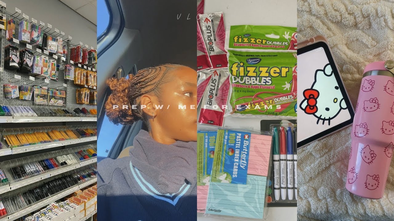 SCHOOL DIARIES EP.2 : Prepare with me for exams [ hair, pna run, shein + exam days in my life ]