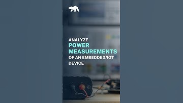Get started with Otii | Analyze power measurements of an embedded system or IoT device