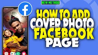 how to add cover photo Facebook page 2023 screenshot 4