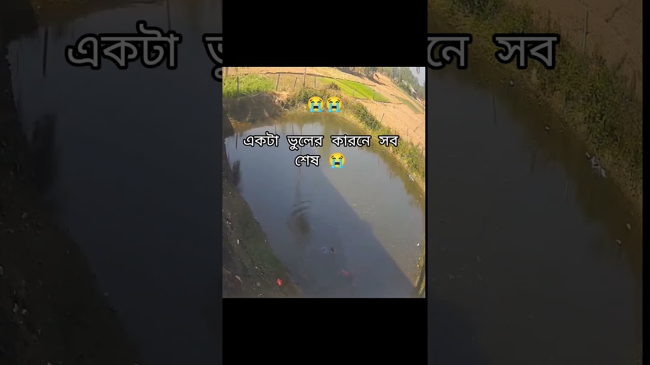 একটা ভুলের কারনে চলে গেল দুটি প্রান😭😭 