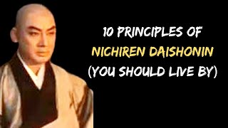 10 Principles of Nichiren Daishonin | Nichiren Buddhism