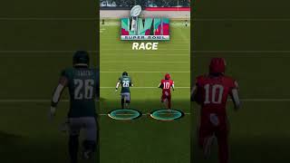 Miles Sanders vs. Isiah Pacheco - Madden 23 Race Details