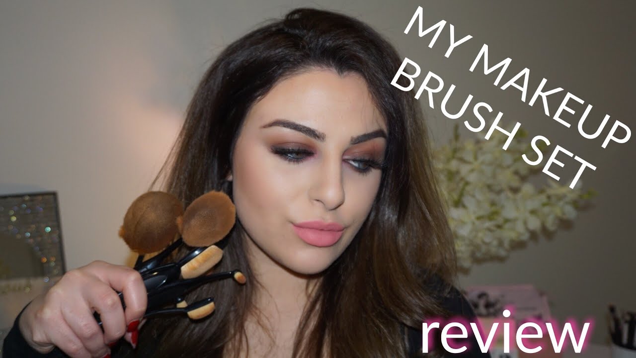 My Makeup Brush Set Brushes Review | Helen Mourad