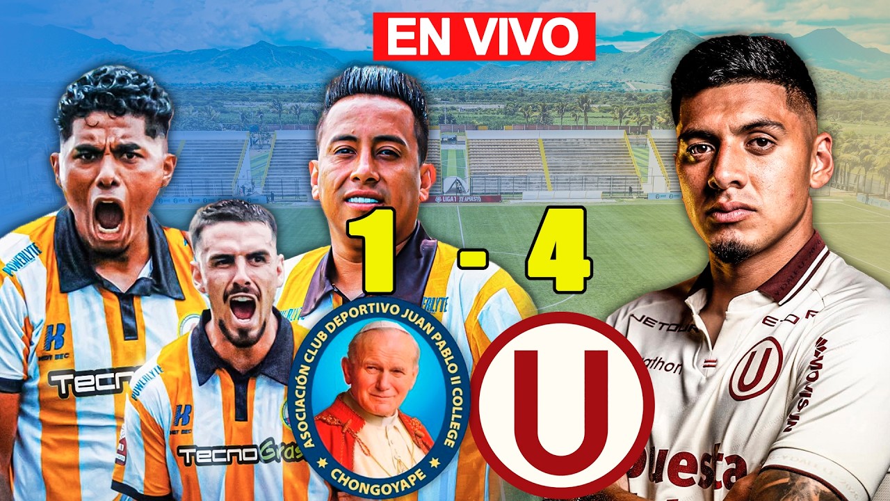 EN VIVO UNIVERSITARIO vs. JUAN PABLO II(4-1) I POR LA FECHA 13 DEL ...