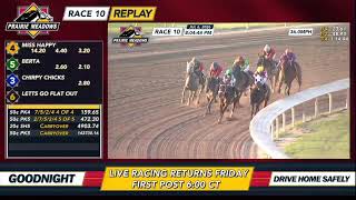 Prairie Meadows Live Horse Racing 7/6/2026