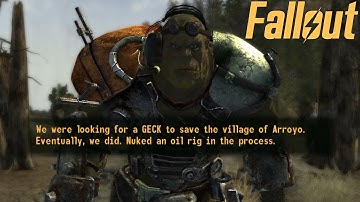 Marcus Talks About The Chosen One From Fallout 2 in FNV