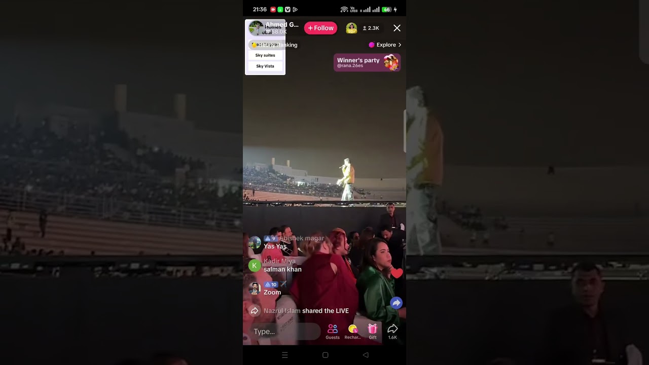 Salman Khan Live Performance in Doha, Qatar