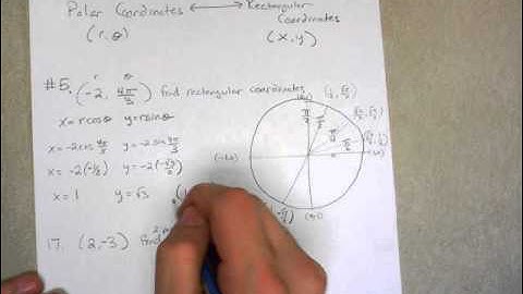 Precalculus 9-3 Conversion between Rectangular and Polar Coordinates