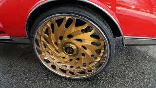 86 Chevy Caprice Landauunicorn On 26 Inch Ruccis