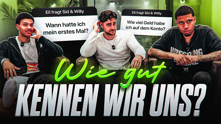 WIE GUT KENNEN WIR UNS?🤔 FREUNDE QUIZ MIT WILLY & SIDNEY🔥