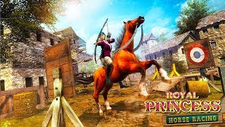 Horse Games For Girls - Royal Princess Horse Racing Android ᴴᴰ screenshot 1