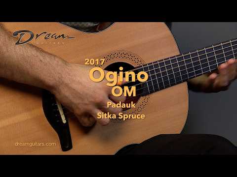 Dream Guitars - 2017 Ogino OM, Padauk & Sitka Spruce #guitardemo #guitarcraft