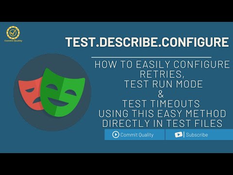 Playwright - Set timeout, parallelisation and retries directly in your test files