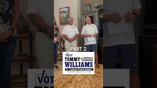 Tommy Williams for St. Tammany Parish Sheriff Part 2