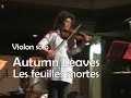 Francoise derissen  autumn leaves  les feuilles mortes