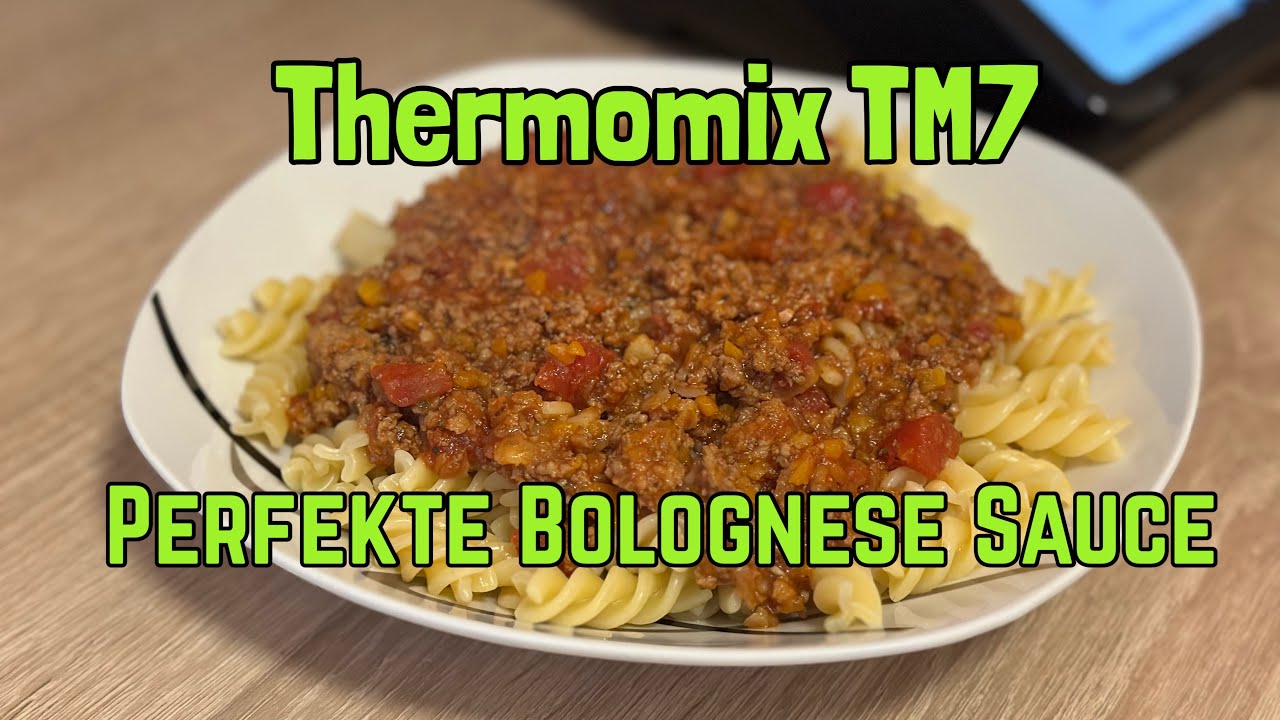 Thermomix TM7 - Perfekte Bolognese Sauce in 45 Minuten ☺️🧑🏼‍🍳