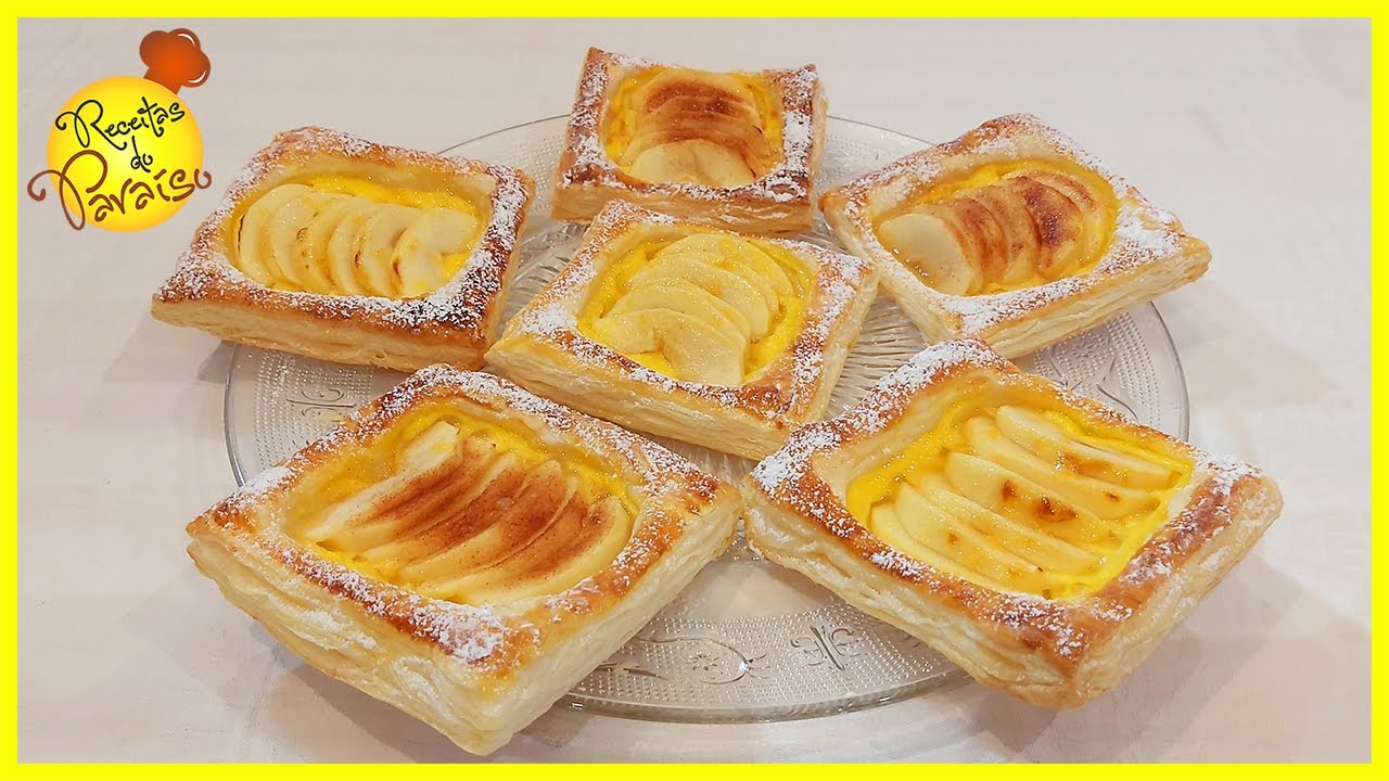 MINI TARTES DE MAÇÃ | 🍎 