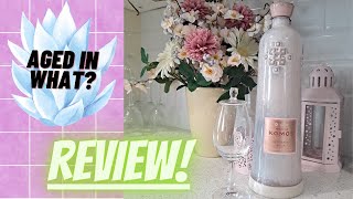 Tequila aged in what? What color is that spirit? Komos Reposado Rosa Review.