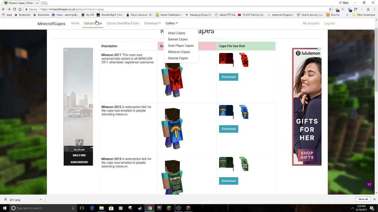 how to get a minecon cape for free step by step proscess youtube proscess
