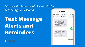 Text Message Alerts and Reminders for Researchers