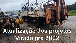 Atualização projetos andamento... Accelo 815 amarelo 915 azul 915 e 715 brancos .. S10 2.8 ..31-dez