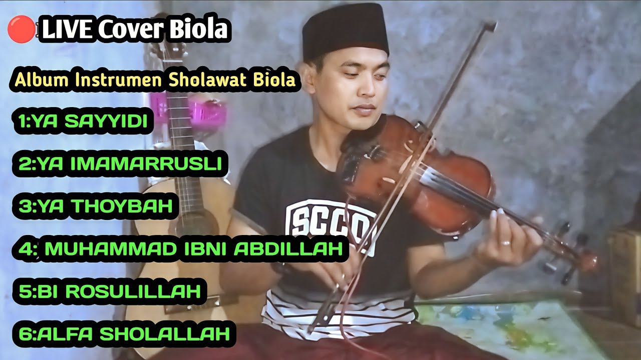Album Instrumen Sholawat | Sholawat Nabi Merdu | Cover Biola