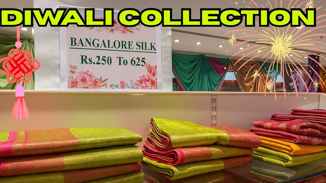 SARAVANA STORES 🔥2025 DIWALI SILK SAREE COLLECTION || தீபாவளி சில்க் சாரீஸ் கலெக்சன் 🪔