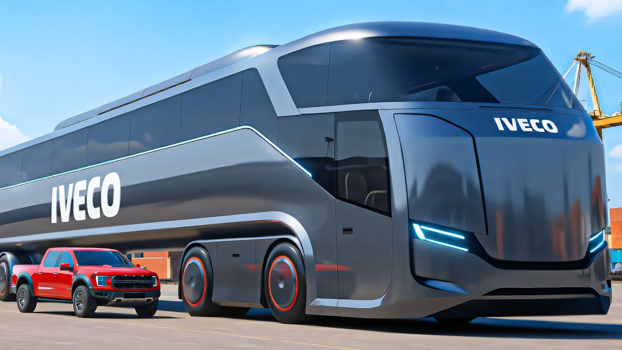 Futuristic Chinese Buses And Trucks That Will Change Transportation Forever