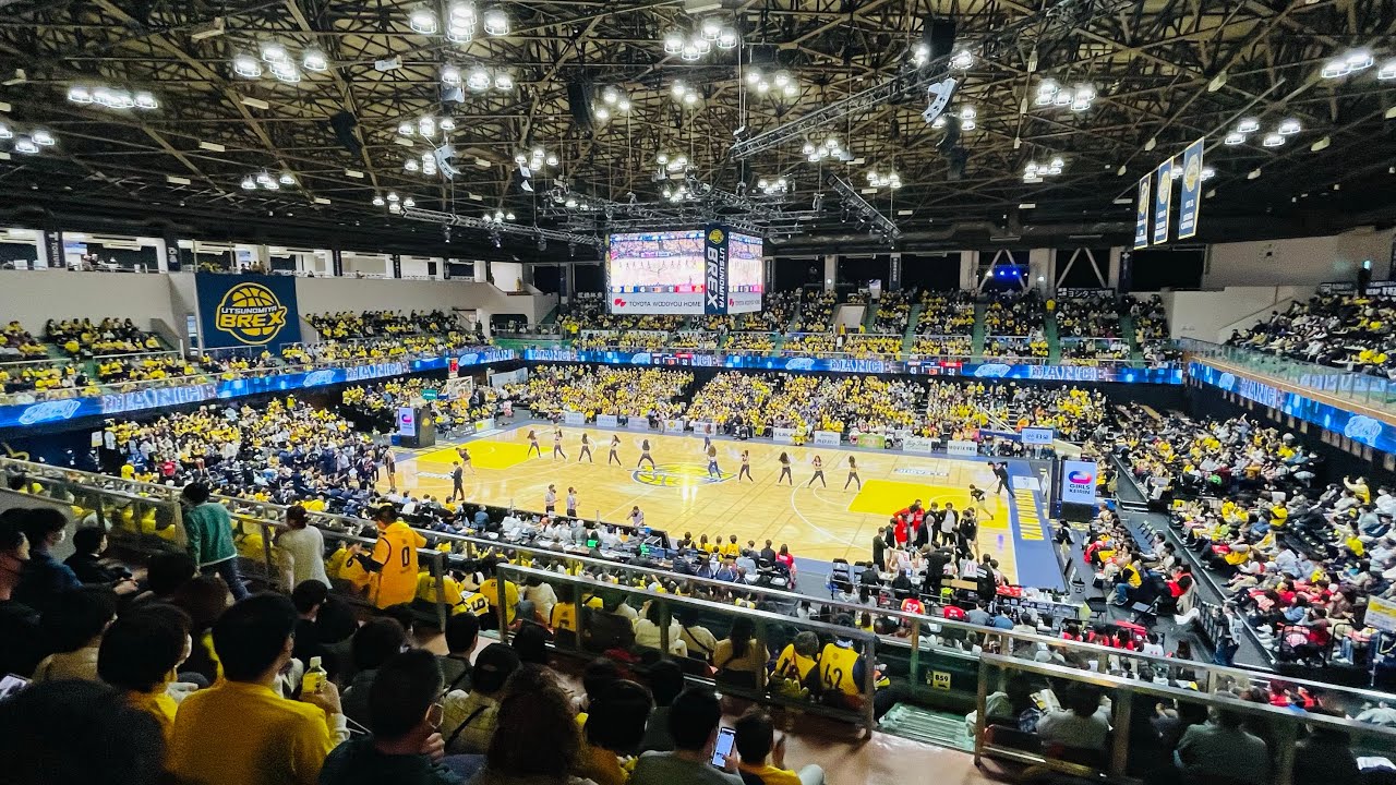 宇都宮ブレックス 2022-23シーズン ベンチメンバー発表(スタメン発表)〜試合開始