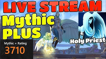 R3 Holy Priest M+ Dungeons - 17 Dawnbreaker 1 death, 18 Streets no death, 17 Flood no death