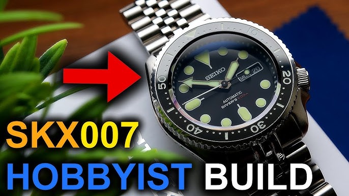 How to mod your SKX DIAL and HANDS. [SKX007 Mod] - YouTube