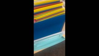 Organize your documents with these hanging folders!