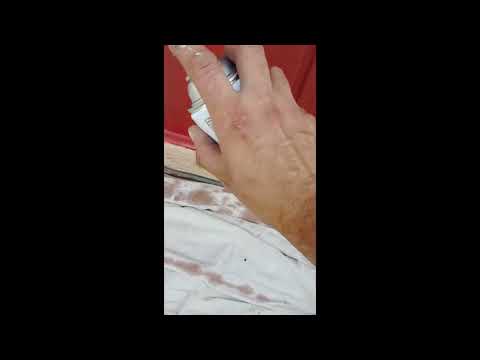How to paint over silicone caulk!